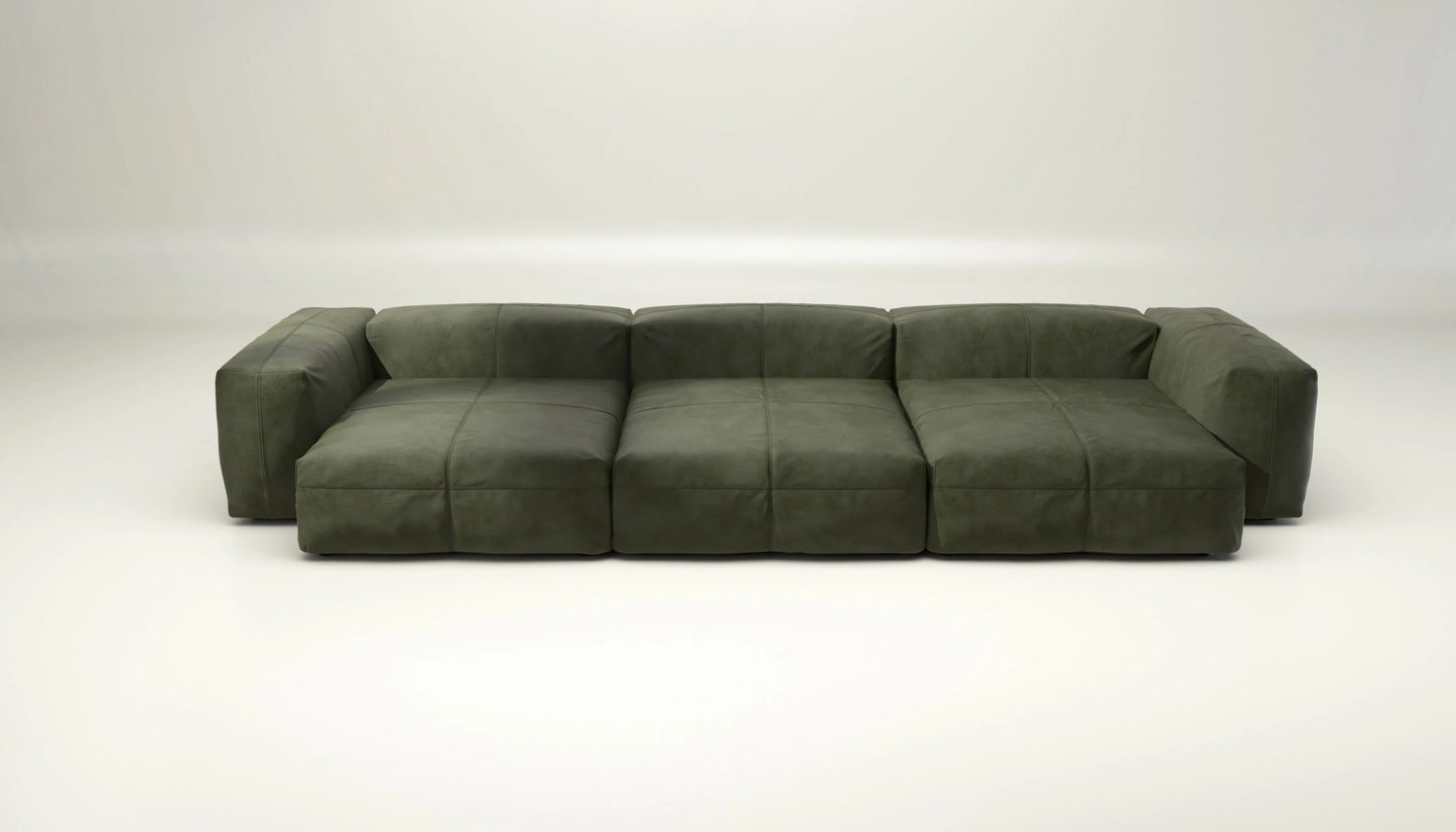 Sofa Set 05 - Leather