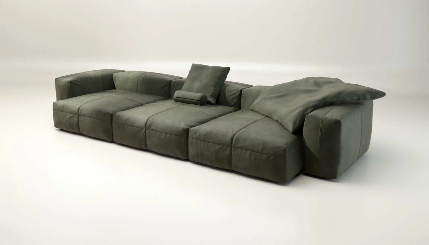 Sofa Set 05 - Leather