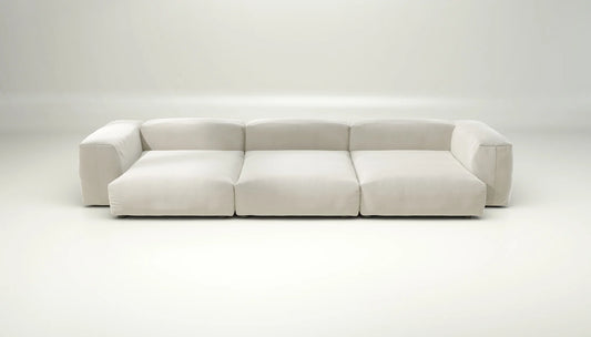 Sofa Set 05 - Suave - Pearl