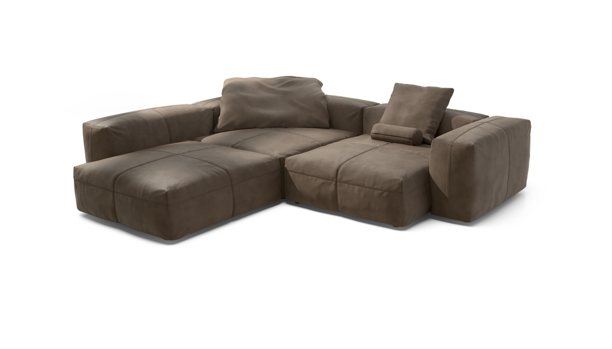 Sofa Set 05 - Leather