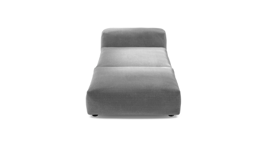 Sofa Set 07 - Cord Velour - light grey