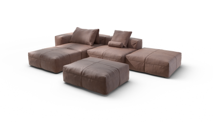 Sofa Set 09 - Leather