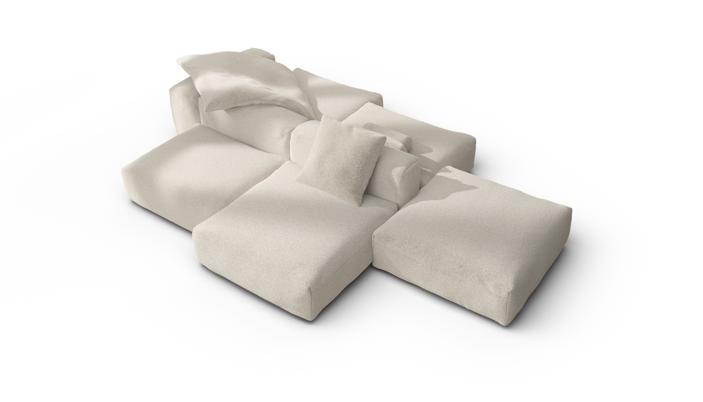 Sofa Set 09 - Nub
