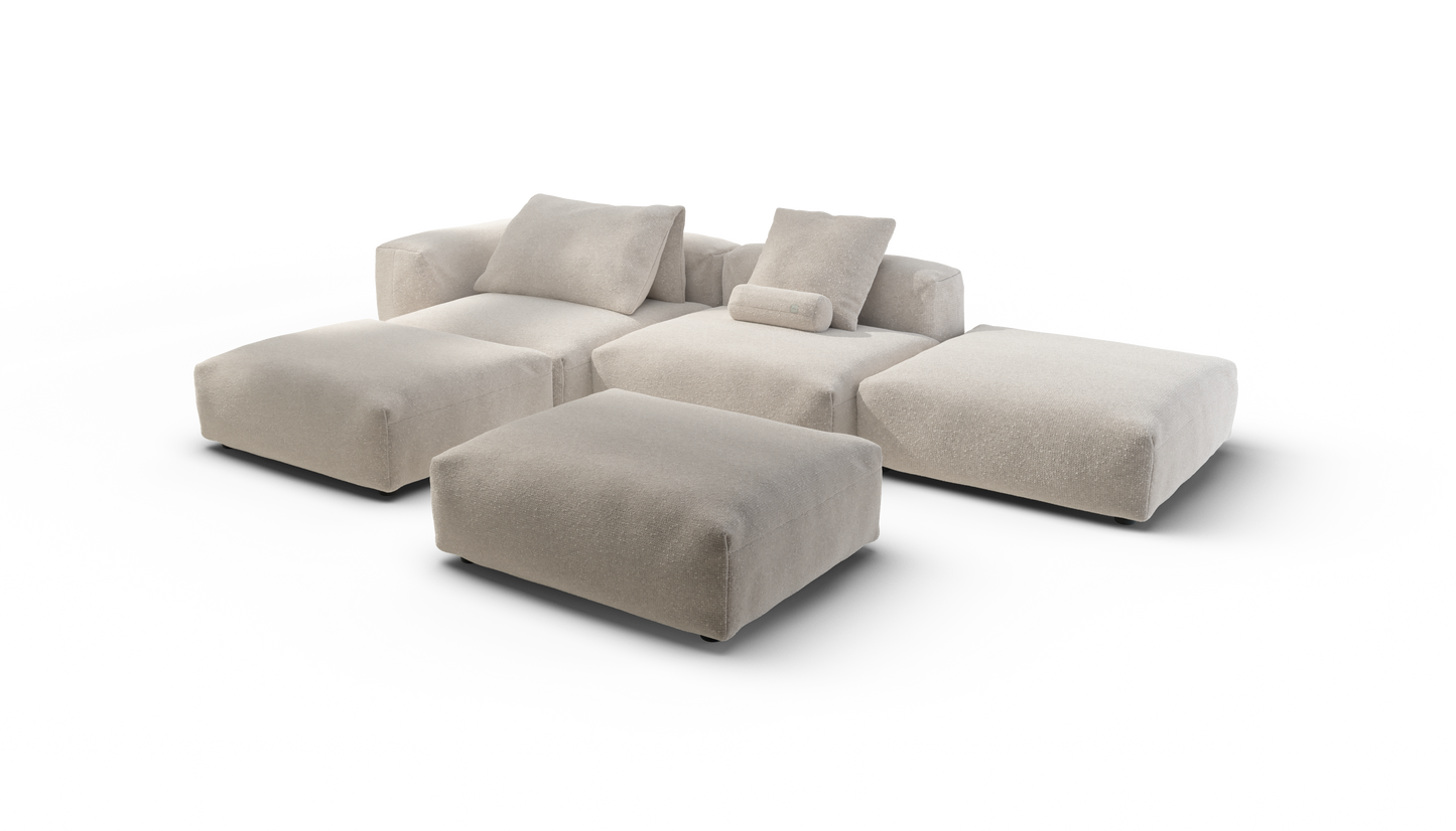 Sofa Set 09 - Nub