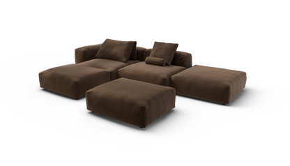 Sofa Set 09 - Pebble