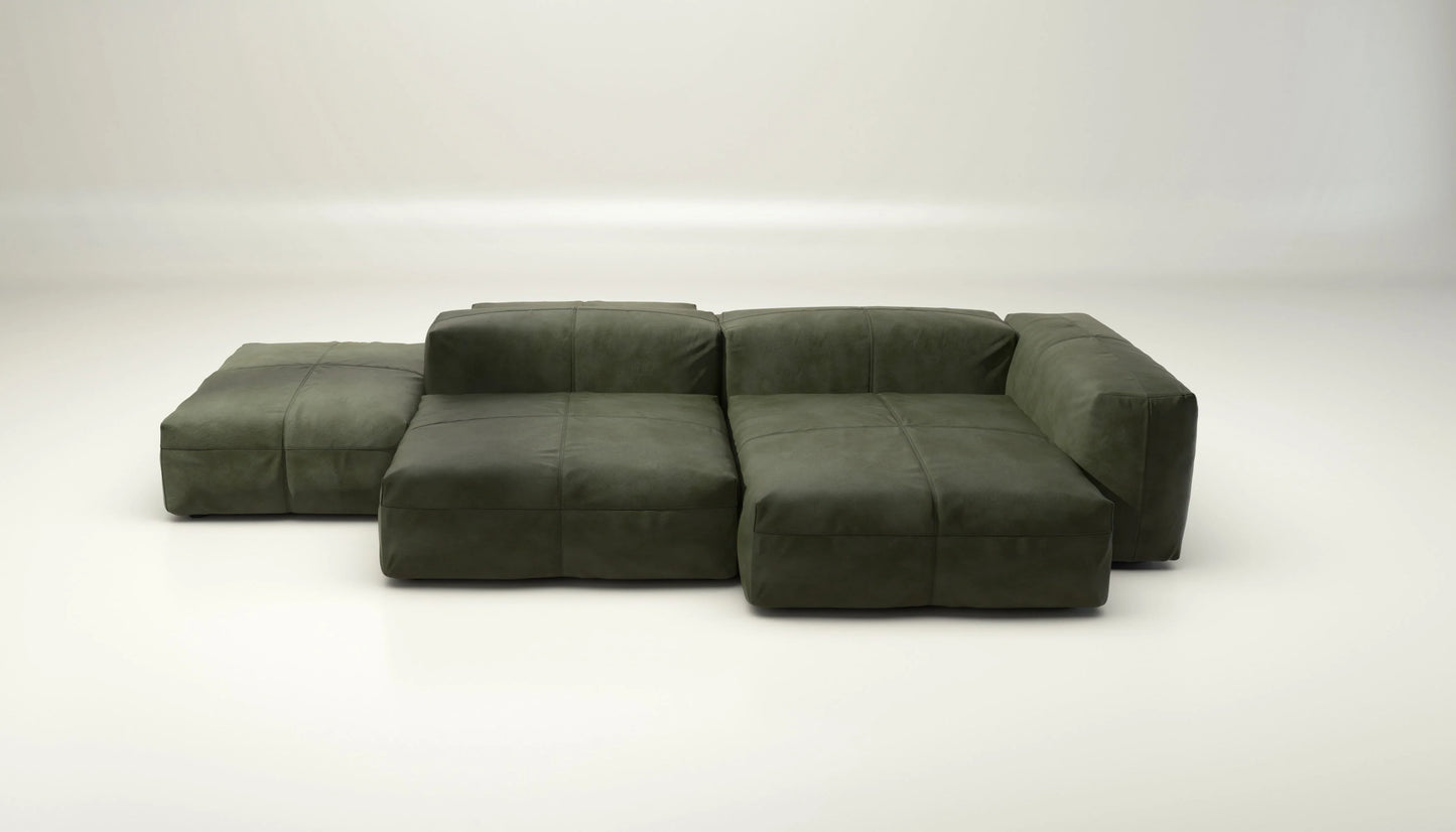 Sofa Set 09 - Leather