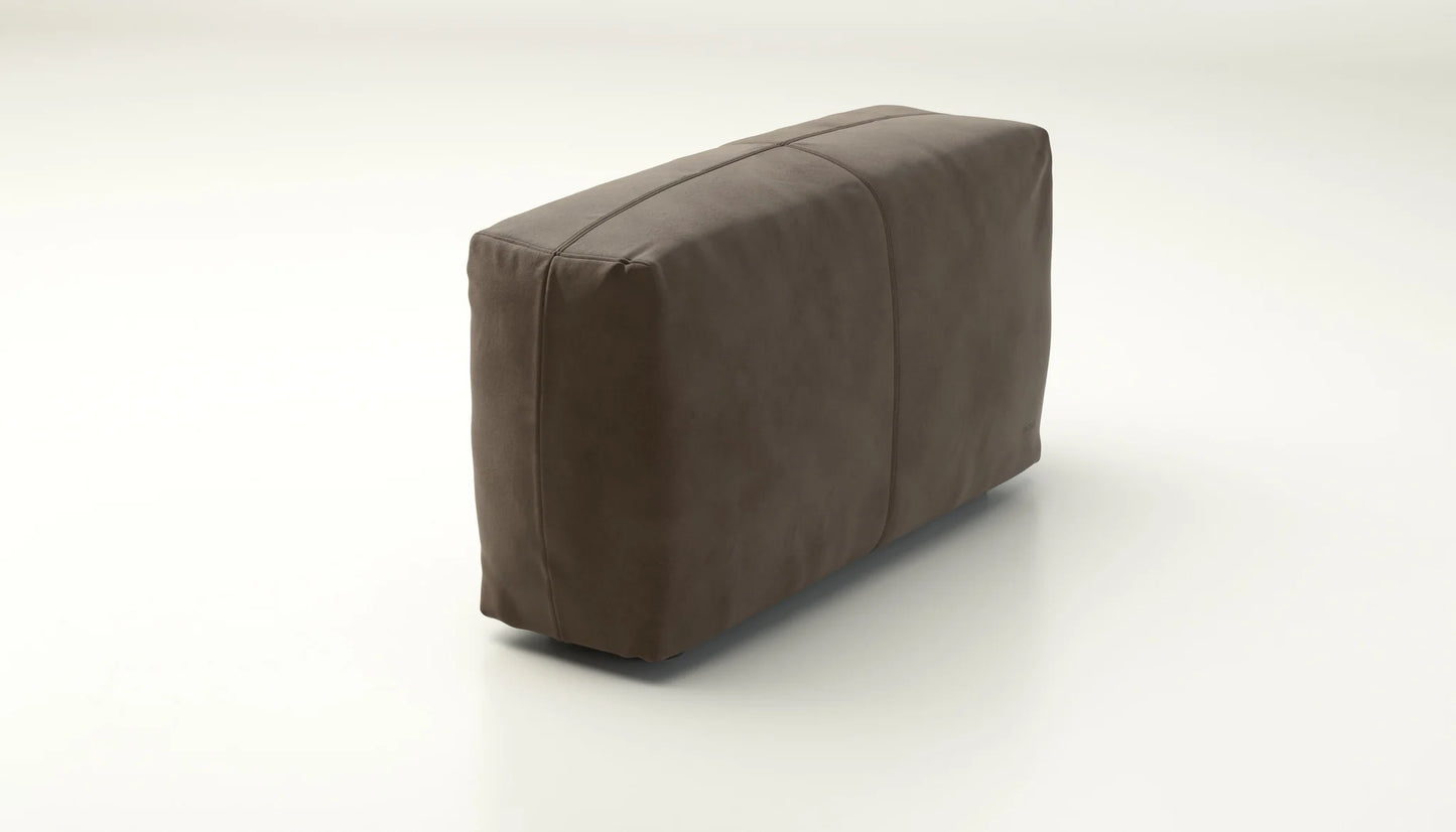 sofa - side large - leather
