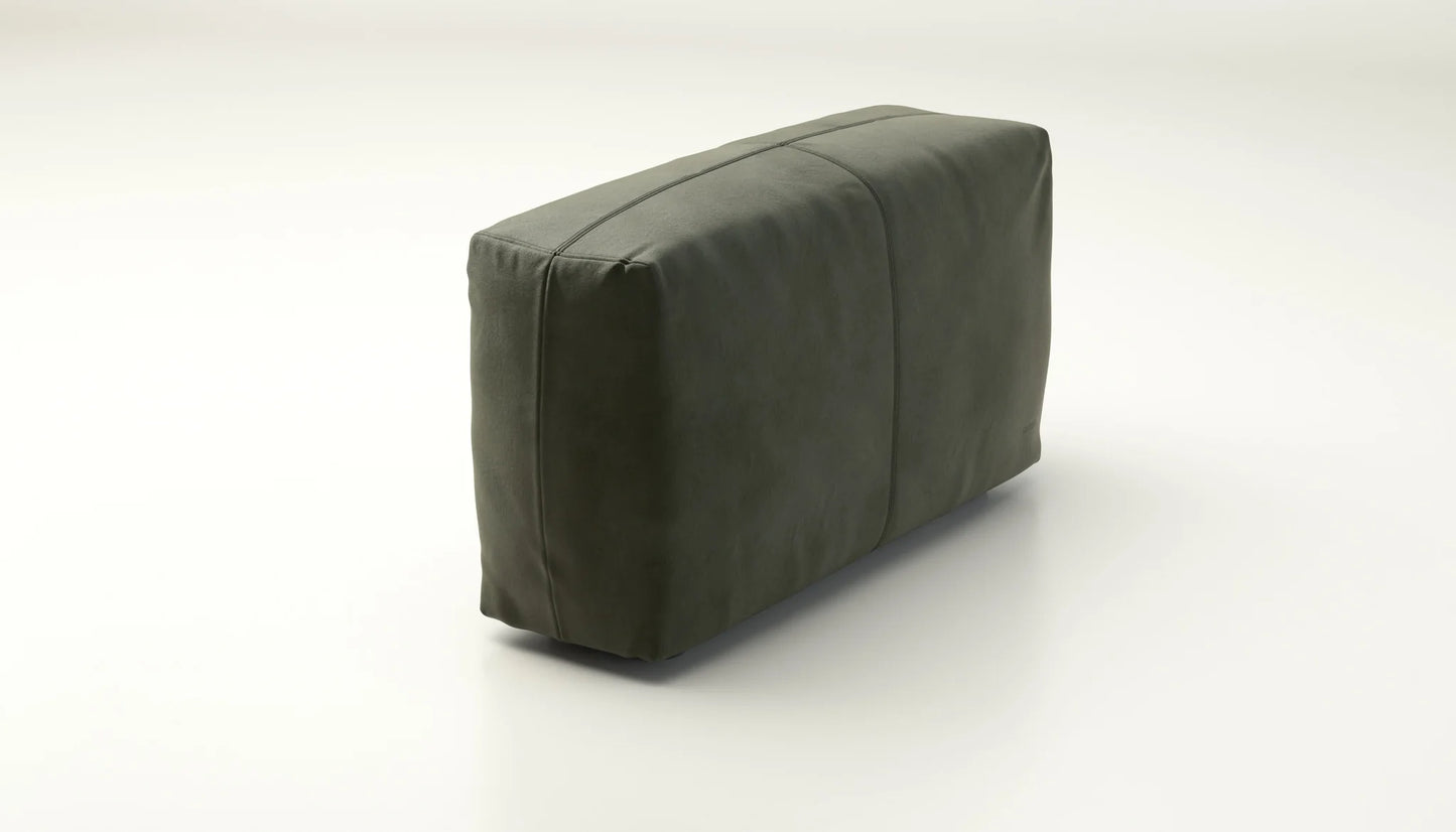 sofa - side large - leather