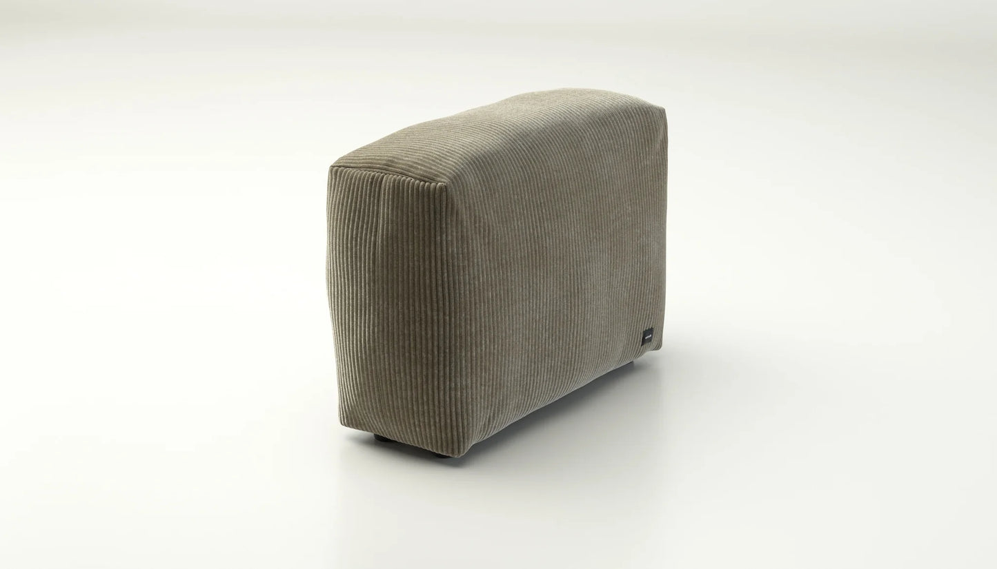 sofa - side medium - cord velour